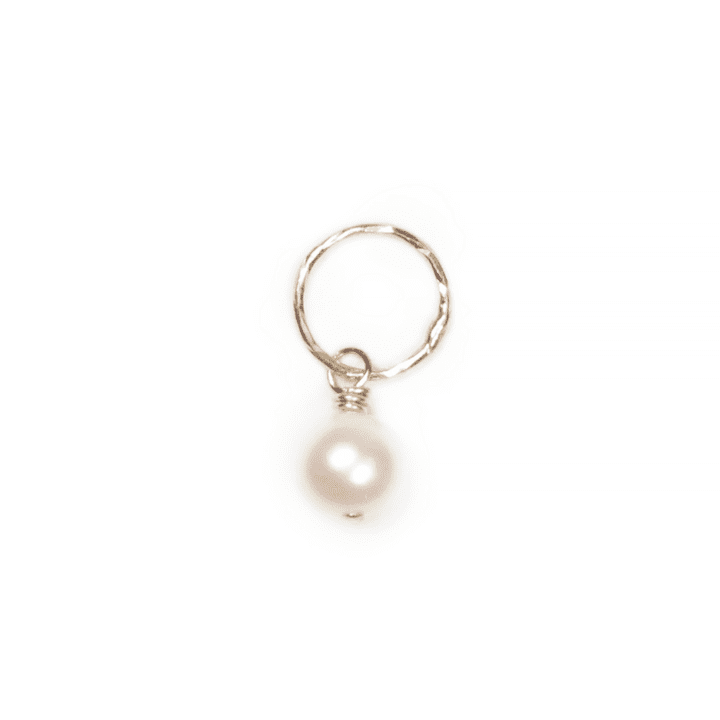 Pearl Birthstone Charm