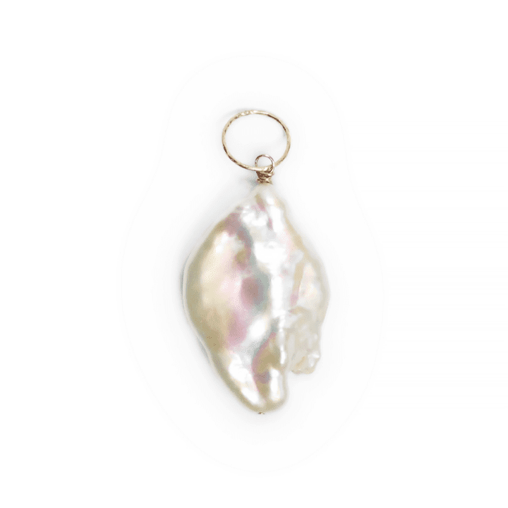 Baroque Pearl Charm Gold Filled Handcrafted