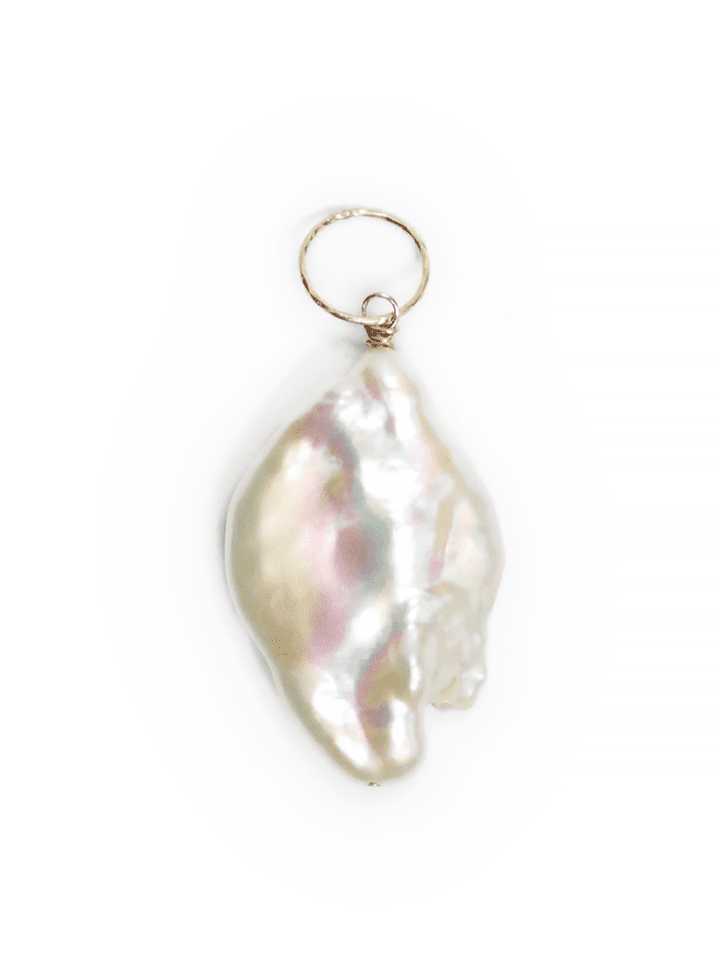 Baroque Pearl Charm Gold Filled Handcrafted