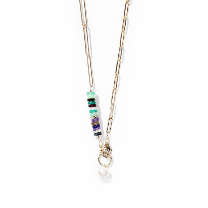 Mystic Paperclip Duo Necklace - Image 2